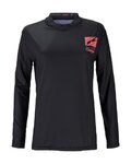 KENNY Cycling summer long sleeve jersey - CHARGER W 24 - black