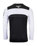 KENNY Cycling summer long sleeve jersey - ELITE 25 - black/white