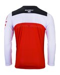 KENNY Cycling summer long sleeve jersey - ELITE KID 24 - red