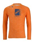 KENNY Cycling summer long sleeve jersey - PROLIGHT KID 24 - orange