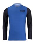 KENNY Cycling summer long sleeve jersey - CHARGER 24 - blue