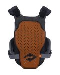 KENNY back and chest protector - HOLESHOT - white/brown