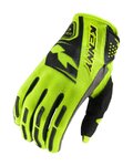 KENNY Cycling long-finger gloves - PERFORMANCE - yellow