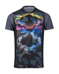 KENNY Cycling short sleeve jersey - INDY 25 - black/multicolour