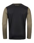 KENNY Cycling summer long sleeve jersey - ELITE 25 - black/brown