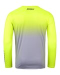 KENNY Cycling summer long sleeve jersey - ELITE 25 - yellow/grey
