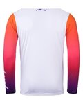 KENNY Cycling summer long sleeve jersey - ELITE KID 24/25 - white/pink
