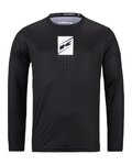 KENNY Cycling summer long sleeve jersey - ELITE KID 24/25 - black