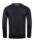KENNY Cycling summer long sleeve jersey - ELITE KID 24/25 - black