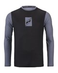 KENNY Cycling summer long sleeve jersey - PROLIGHT 25 - black/grey