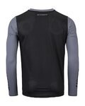 KENNY Cycling summer long sleeve jersey - PROLIGHT 25 - black/grey
