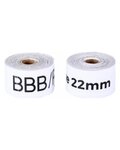 BBB tape - RIMTAPE 2M X 18MM - white