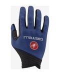 CASTELLI Cycling long-finger gloves - CW 6.1 UNLIMITED - blue