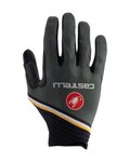 CASTELLI Cycling long-finger gloves - CW 6.1 CROSS - green