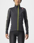 CASTELLI Cycling thermal jacket - TRANSITION - grey