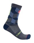CASTELLI Cyclingclassic socks - UNLIMITED 15 - blue