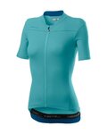 CASTELLI Cycling short sleeve jersey - ANIMA 3 - blue