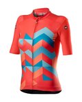 CASTELLI Cycling short sleeve jersey - UNLIMITED W - pink