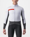CASTELLI Cycling thermal jacket - BETA ROS - grey