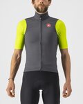 CASTELLI Cycling gilet - PRO THERMAL MID - grey