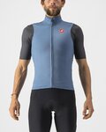 CASTELLI Cycling gilet - PRO THERMAL MID - blue