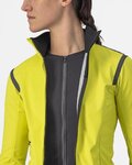 CASTELLI Cycling thermal jacket - ALPHA ROS 2 W - yellow
