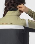 CASTELLI Cycling thermal jacket - ALPHA ROS 2 W LIGHT - light green
