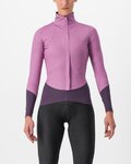 CASTELLI Cycling thermal jacket - BETA RoS W - purple