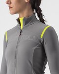 CASTELLI Cycling winter long sleeve jersey - TUTTO NANO ROS W - grey
