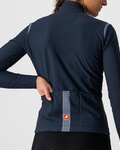 CASTELLI Cycling winter long sleeve jersey - TUTTO NANO ROS W - blue