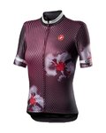 CASTELLI Cycling short sleeve jersey - PRIMAVERA - bordeaux