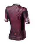 CASTELLI Cycling short sleeve jersey - PRIMAVERA - bordeaux