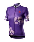 CASTELLI Cycling short sleeve jersey - PRIMAVERA - purple