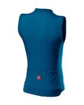 CASTELLI Cycling sleeveless jersey - ANIMA 3 - blue