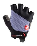 CASTELLI Cycling fingerless gloves - ROSSO CORSA 2 W - purple