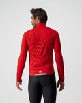 CASTELLI Cycling thermal jacket - ELITE ROS - red