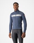 CASTELLI Cycling thermal jacket - RADOPPIA 3 - blue