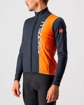 CASTELLI Cycling winter long sleeve jersey - TRIGUARDO - blue