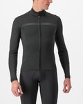 CASTELLI Cycling winter long sleeve jersey - PRO THERMAL LS - black