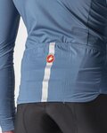 CASTELLI Cycling winter long sleeve jersey - PRO THERMAL LS - blue