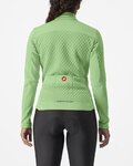 CASTELLI Cycling winter long sleeve jersey - SFIDA 2 W - light green