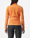 CASTELLI Cycling winter long sleeve jersey - SFIDA 2 W - orange