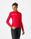 CASTELLI Cycling winter long sleeve jersey - SINERGIA 2 - red