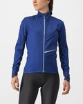CASTELLI Cycling thermal jacket - GO W - blue