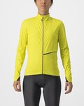 CASTELLI Cycling thermal jacket - GO W - yellow