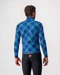 CASTELLI Cycling thermal jacket - PERFETTO ROS LIMITED EDITION - blue