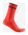 CASTELLI Cyclingclassic socks - DISTANZA 20 - orange
