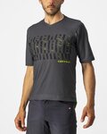 CASTELLI Cycling short sleeve jersey - TRAIL TECH - grey