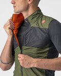 CASTELLI Cycling gilet - UNLIMITED PUFFY - green