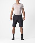 CASTELLI Cycling shorts without bib - UNLIMITED TRAIL BAGGY - black